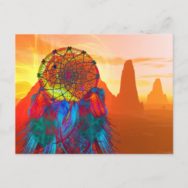 Monument Valley Dream Catcher Postkarte (Vorderseite)