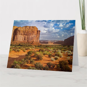 MONUMENT VALLEY Jumbo Grußkarte Karte