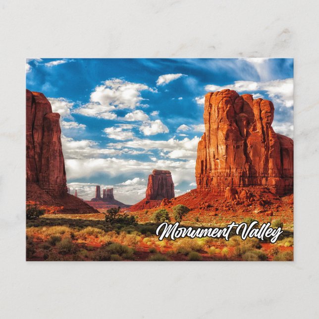 Monument Valley National Park, USA Postkarte (Vorderseite)