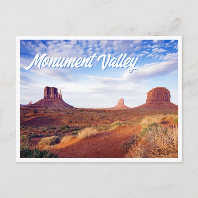 Monument Valley Nationalpark Foto Postkarte (Vorderseite)