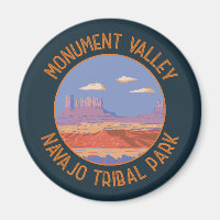 Monument Valley Navajo Tribal Park Vintag