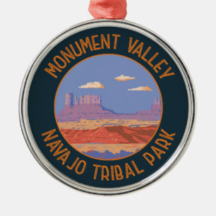 Monument Valley Navajo Tribal Park Vintag Ornament Aus Metall