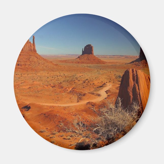 Monument Valley Towers Magnet (Vorne)