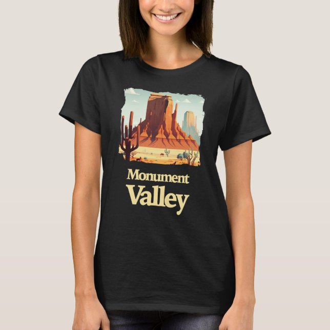 Monument Valley Utah 1 T-Shirt (Vorderseite)