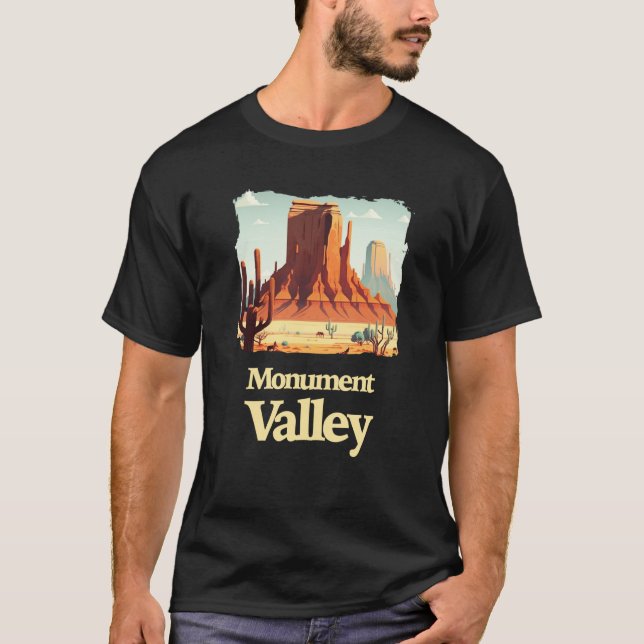 Monument Valley Utah 1 T-Shirt (Vorderseite)