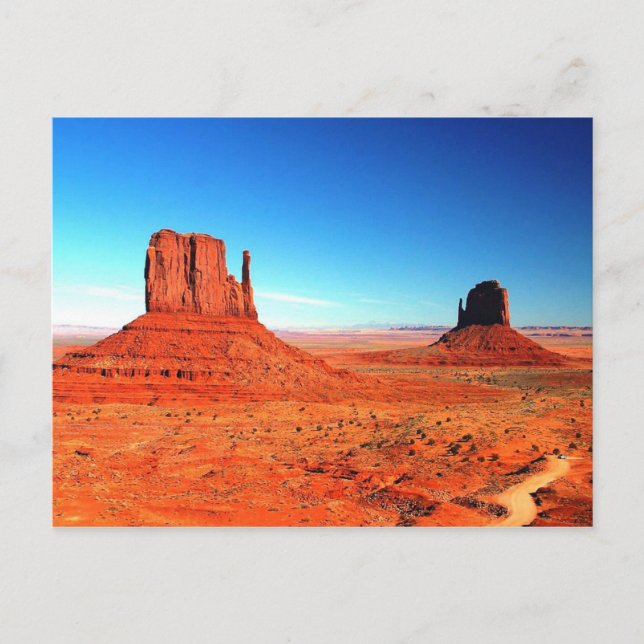 Monument Valley, Utah Postkarte (Vorderseite)