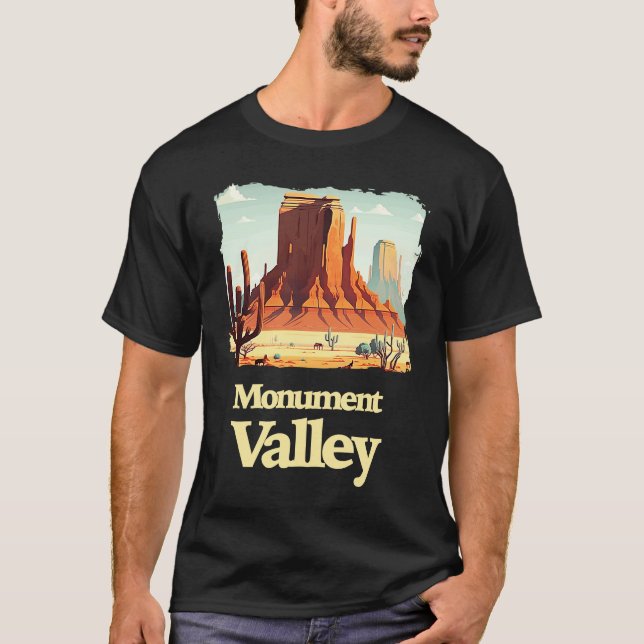 Monument Valley Utah T-Shirt (Vorderseite)