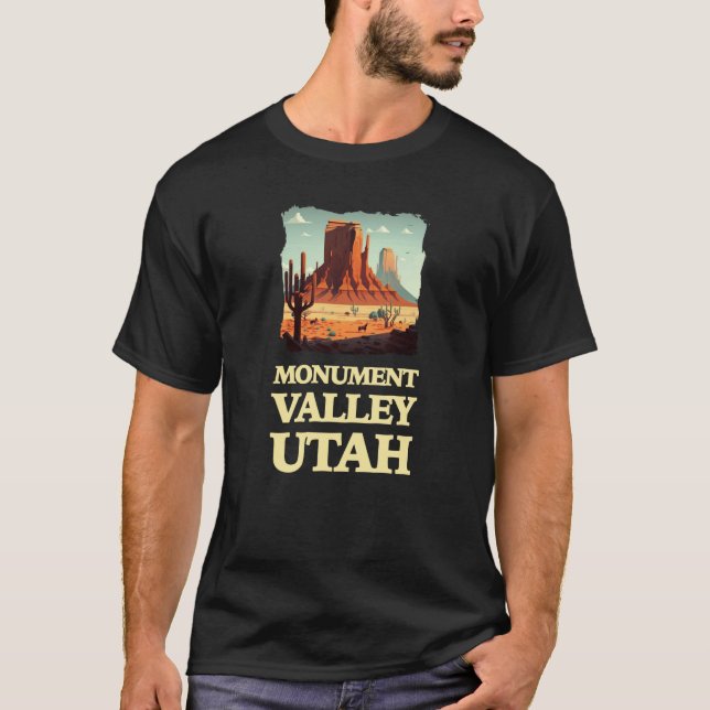 Monument Valley Utah T-Shirt (Vorderseite)