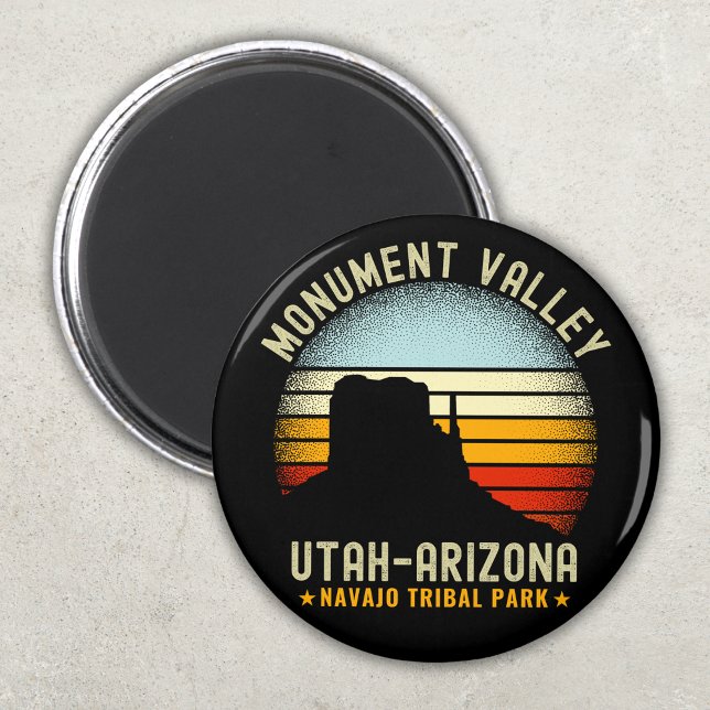 Monument Valley Vintage Landscape Utah  Magnet (Von Creator hochgeladen)