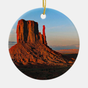 Monument Valley Weihnachten Keramik Ornament