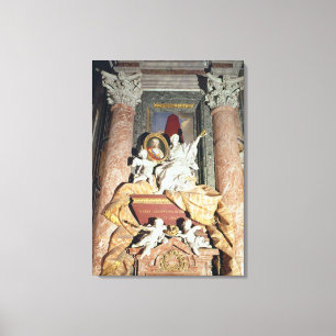 Monument zu Maria Clementina Sobieska 1739 Leinwanddruck
