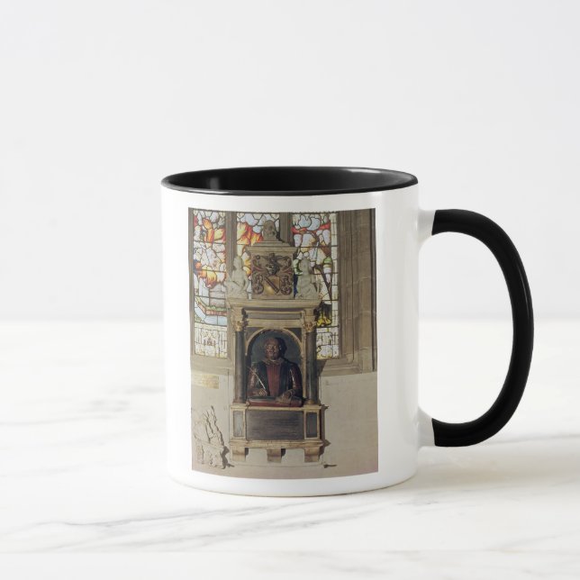 Monument zu William Shakespeare c.1616-23 Tasse (Rechts)