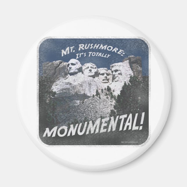 Monumental Berg Rushmore Magnet (Vorne)