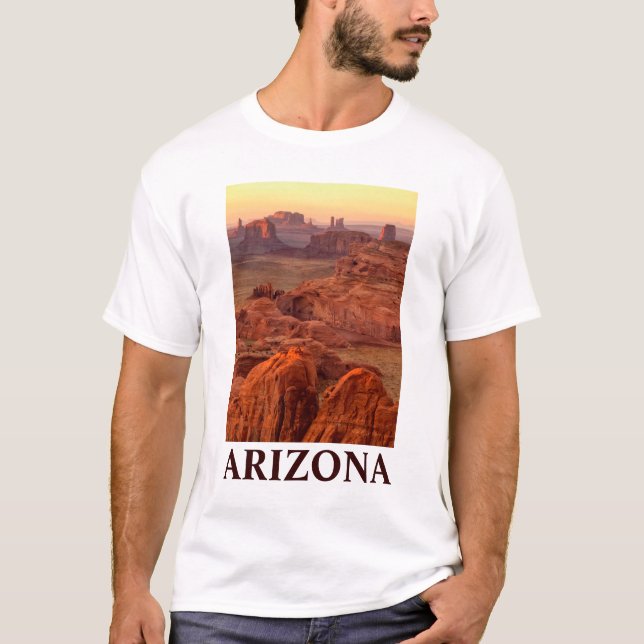 Monumental landschaftlich, Arizona T-Shirt (Vorderseite)
