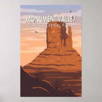 Monumental Navajo Tribal Park Vintag