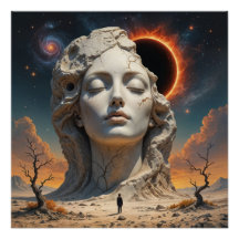 Monumentale Frau