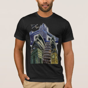 Monuments Collage T - Shirt