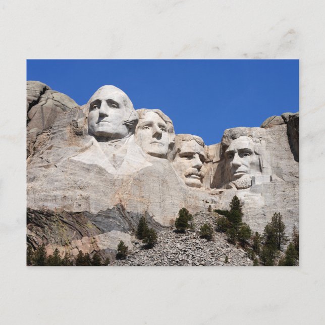 Monuments des États-Unis | Carte postale Mount Rus (Devant)