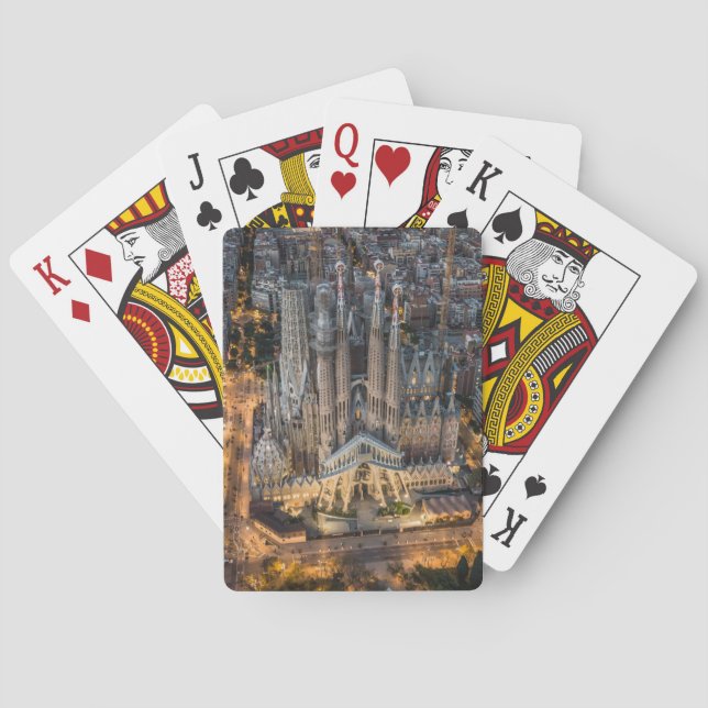 Monuments | La Sagrada Familia Spielkarten (Rückseite)