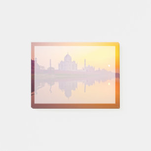 Monuments Taj Mahal at Sunset Post-it Klebezettel