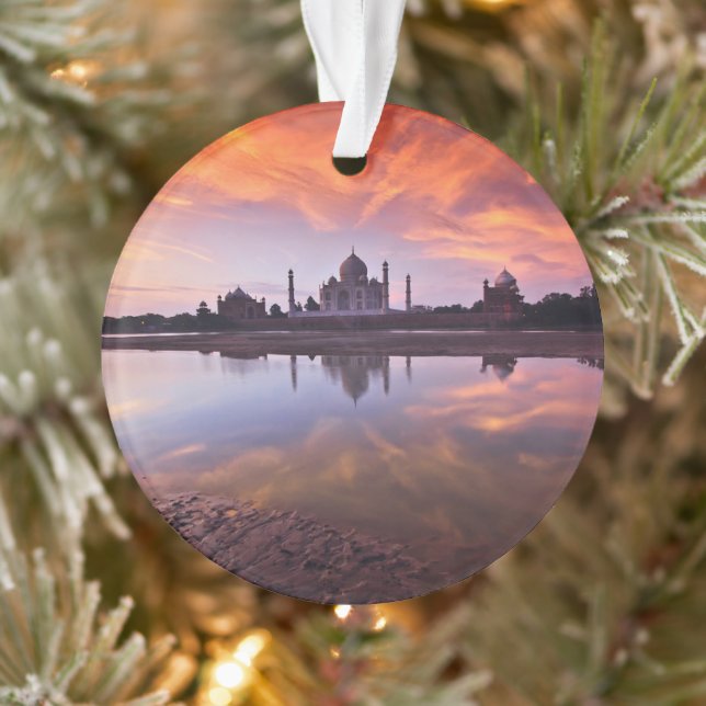 Monuments | Taj Mahal Sunset Ornament (Baum)