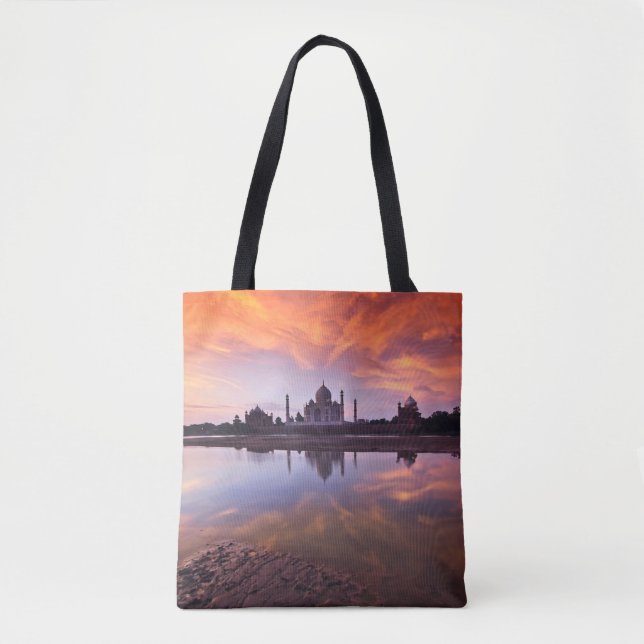 Monuments | Taj Mahal Sunset Tasche (Vorderseite)
