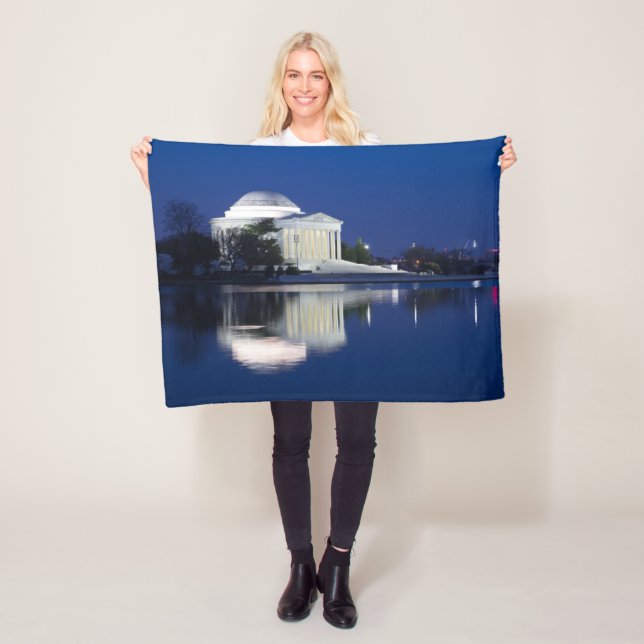 Monuments | The Jefferson Memorial Fleecedecke (Beispiel)