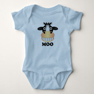 MOO - Baby-Jersey-Bodysuit  Baby Strampler