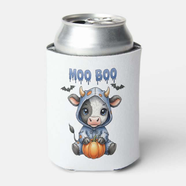 Moo Boo Halloween Cow Dosenkühler (Kanne Vorderseite)