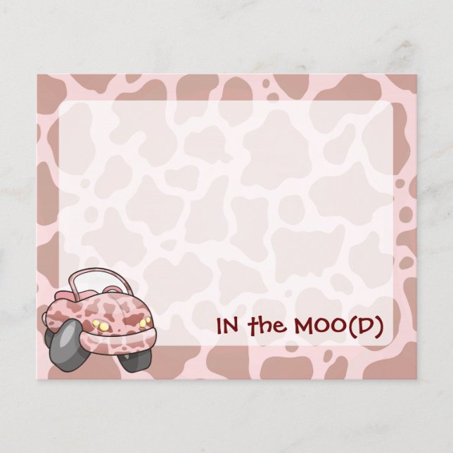Moo Car Flyer (Vorne)
