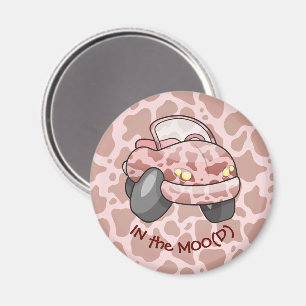 Moo Car Magnet