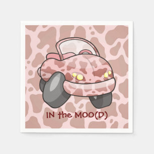 Moo Car Serviette