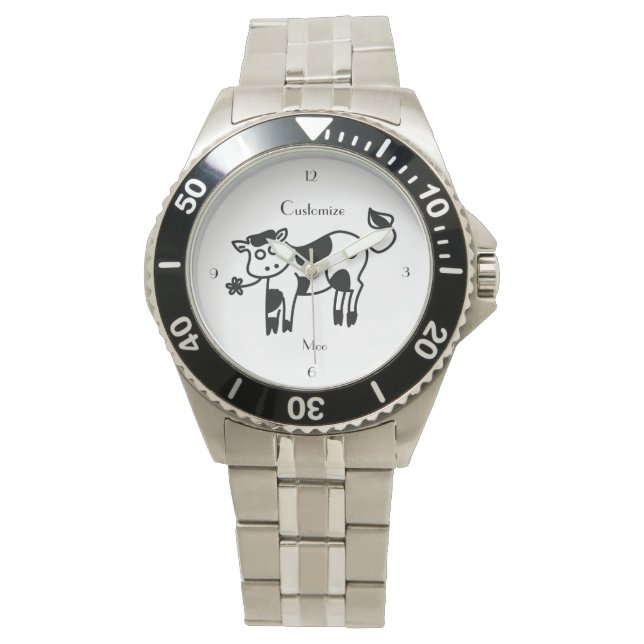 Moo Cow Thunder_Cove Armbanduhr (Vorderseite)