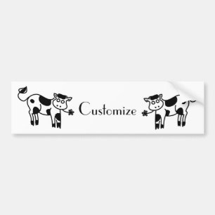 Moo Cow Thunder_Cove Autoaufkleber