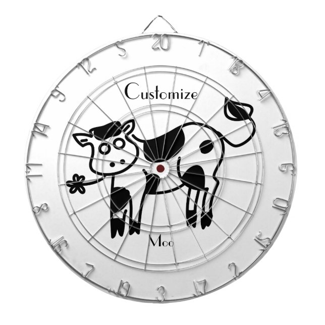 Moo Cow Thunder_Cove Dartscheibe (vorne)