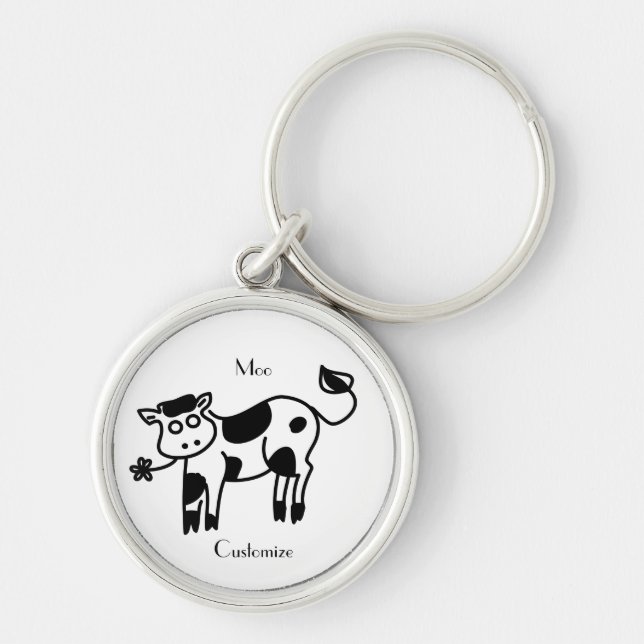 Moo Cow Thunder_Cove Schlüsselanhänger (Vorne)