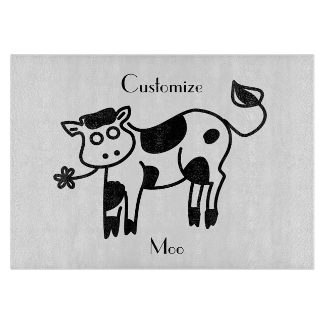 Moo Cow Thunder_Cove Schneidebrett (Vorderseite)
