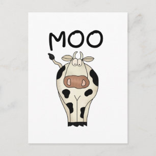 Moo Cow Tshirts und Geschenke Postkarte