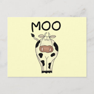 Moo Cow Tshirts und Geschenke Postkarte