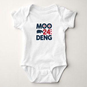Moo Deng 2024 Moo Deng Moo Deng Süßes Baby Nilpfer Strampler