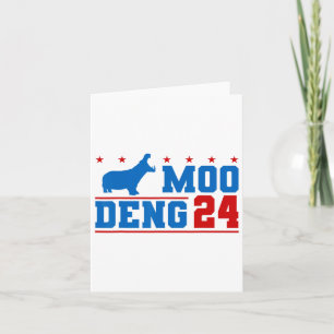 Moo Deng 24 Funny Hippo Moo Deng Zoo Hippopotamus Karte