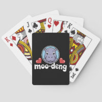 Moo Deng Bouncy Pig in Thai Picture Baby Hippo