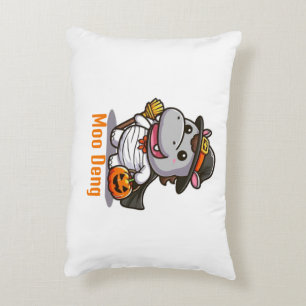 Moo Deng Halloween Pillow Dekokissen