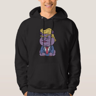 Moo Deng Pour Les Sweat - shirts à capuche Trump,