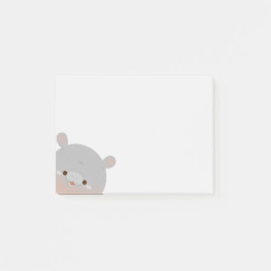 Moo Deng Pygmy Hippo Post-it Notes Klebezettel