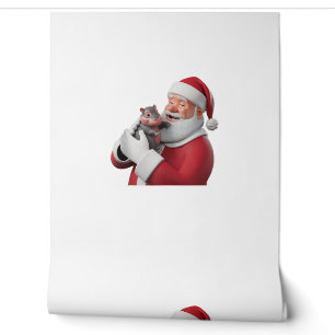 Moo Deng Super Hippo hilft Santa Spread Joy Tank T Tapete