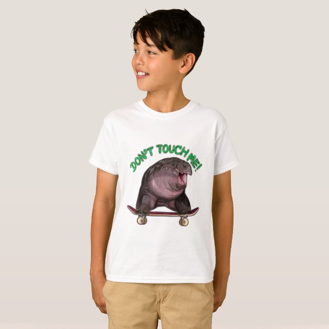 Moo Deng, un hippo de Thaïlande T-Shirt (Devant entier)
