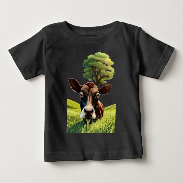Moo for a Massage Baby T-shirt (Vorderseite)
