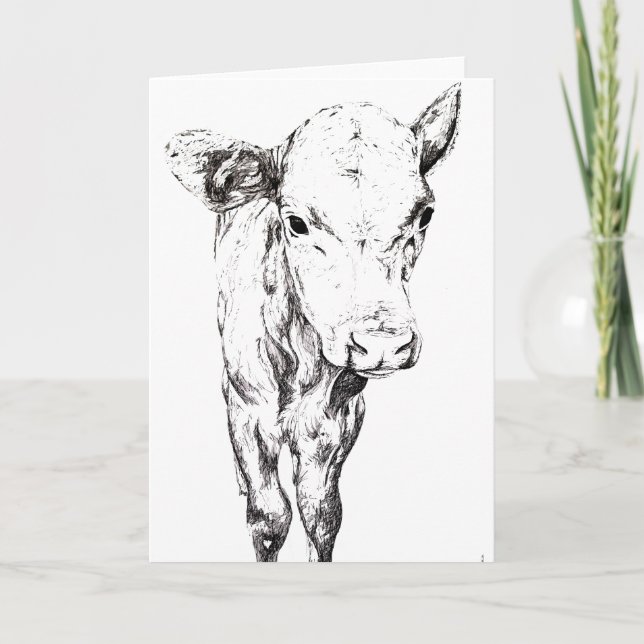 MOO-Gruß-Karte Karte (Vorderseite)