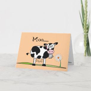 Moo-Happy Mudders Day Karte